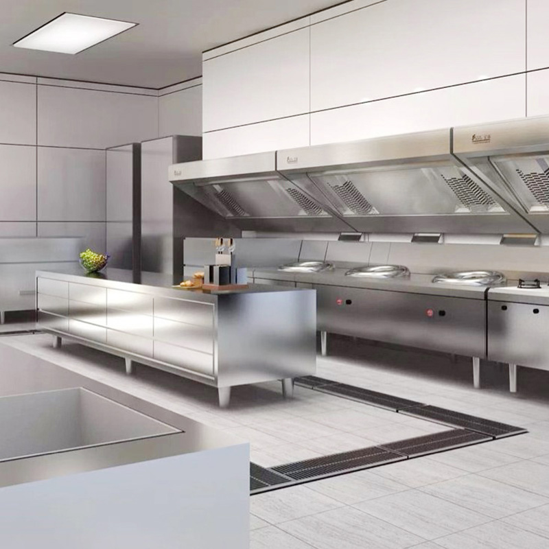 Overall Commercial Kitchen