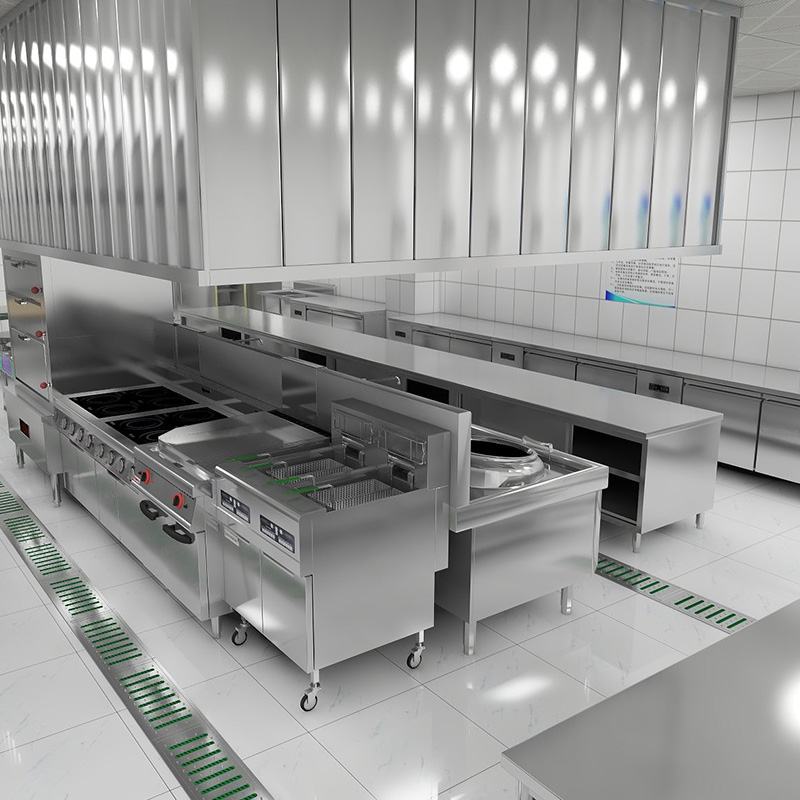 Overall Commercial Kitchen